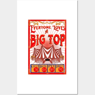 Big Top Posters and Art